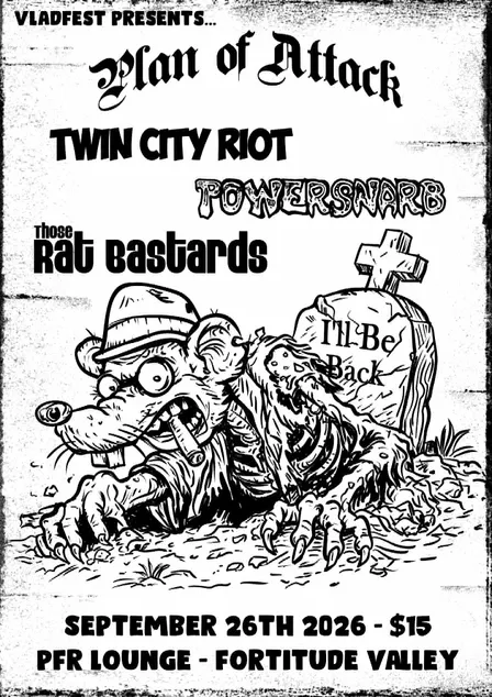 Oi! Punk Rock! Rock'n Roll! Plan Of Attack and Guests