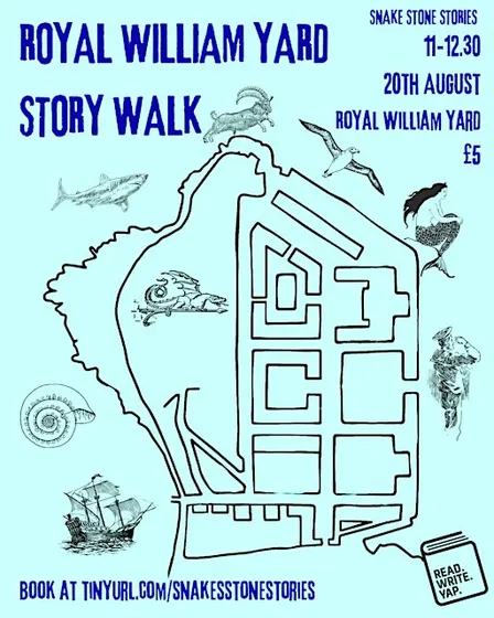 Story Walk - Royal William Yard - (Read-Write-Yap festival)