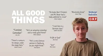 JON PARNELL All Good Things | English Sketch Comedy @ Smaragd, Linz