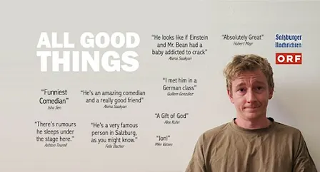 JON PARNELL All Good Things | English Sketch Comedy @ Smaragd, Linz
