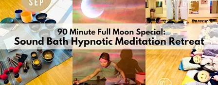 90-Min Hypnotic Sound Healing Retreat - Sound Bath & Guided Meditation (B)