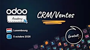 Odoo Academy CRM & Ventes - Luxembourg