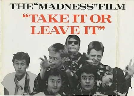 Madness: Take It Or Leave It +Stiff Records Q&A, part of BFI 'Rip It Up'