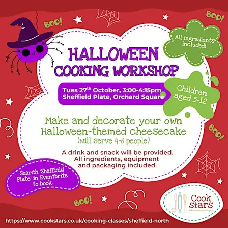 Cook Stars Halloween Cheese Cake Cooking Activity