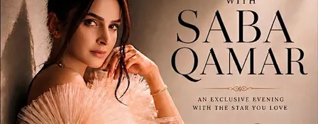 Meet and Greet with Saba Qamar