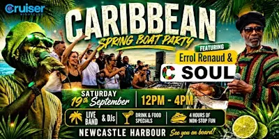 Caribbean Beach Boat Party | LIVE 5-Piece Caribbean Soul Band | Newcastle