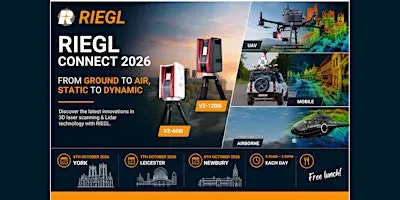 RIEGL Connect 2026: From Ground to Air, Static to Dynamic