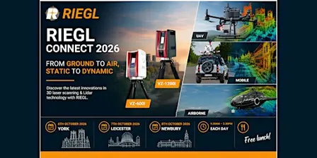 RIEGL Connect 2026: From Ground to Air, Static to Dynamic