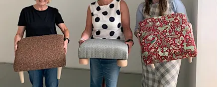 Beginners Upholstery Course: Make a footstool in a day. October 17th.