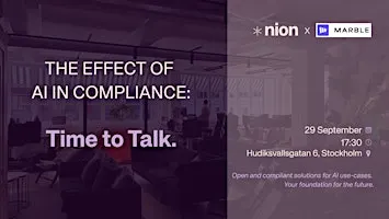 The Effect of AI in Compliance: Time to Talk