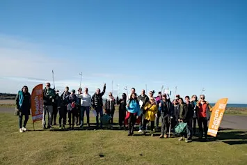 Ballygally Beach Clean