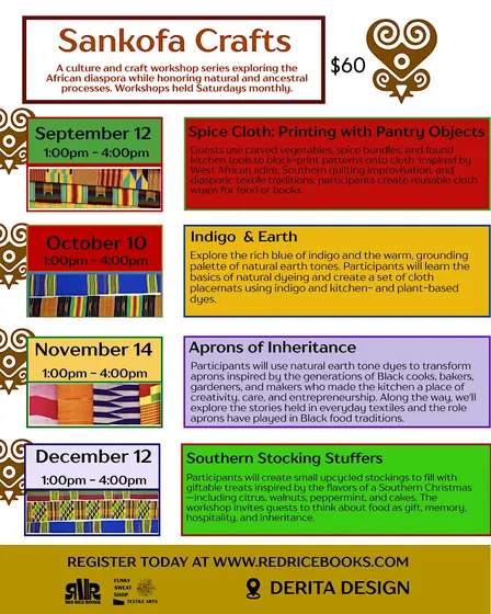 Sankofa Crafts Workshop Series