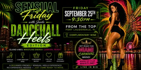 Sensual Friday with Jaide: Dancehall Heels Edition