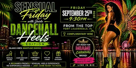 Sensual Friday with Jaide: Dancehall Heels Edition