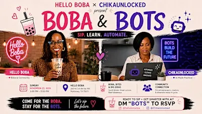 Boba & Bots: Beyond Basic ChatGPT