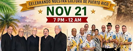 Baile Anticipo Navideno - Live Music - Tropical Vibe & Arriba El Son 7-12am