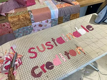 Stall at the Sustainable Crediton Green Fair