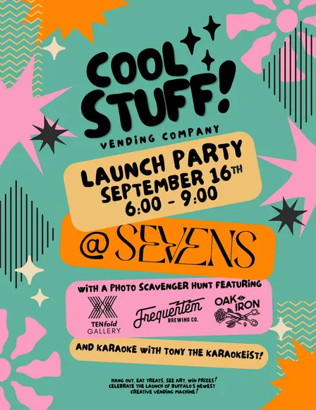 Cool Stuff! Vending Company Launch Party