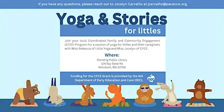 Yoga and Stories for Littles at Blanding Public Library - November 24