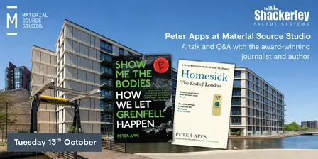 A Talk from Peter Apps, award-winning author of Show Me the Bodies
