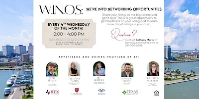 Share your listings at W.I.N.O.S! ( We're Into Networking OpportunitieS)