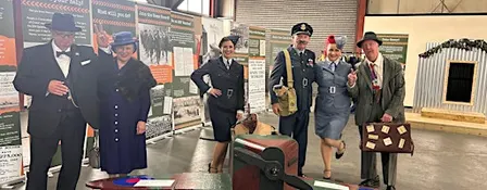 Step Back in Time: 1940s Weekend at Crewe Heritage Centre