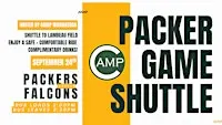 CAMP BAR SHUTTLE | PACKERS VS FALCONS | 9.24