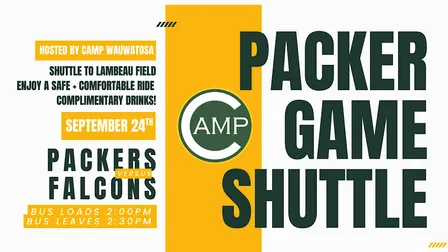 CAMP BAR SHUTTLE | PACKERS VS FALCONS | 9.24