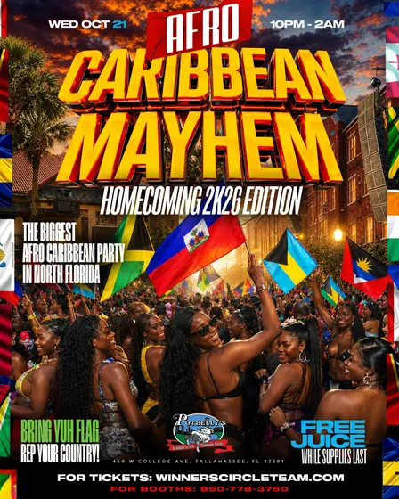 AFRO-CARRIBEAN MAYHEM | HOMECOMING EDITION