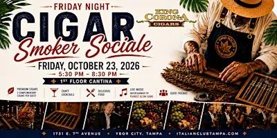 October Cigar Smoker Sociale