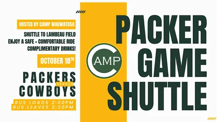 CAMP BAR SHUTTLE | PACKERS VS COWBOYS | 10.18