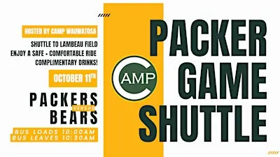 CAMP BAR SHUTTLE | PACKERS VS BEARS | 10.11