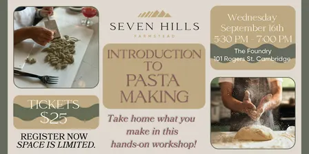 Introduction to Pasta Making