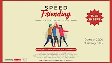 Speed Friending & Networking Games Night