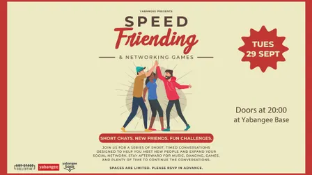 Speed Friending & Networking Games Night