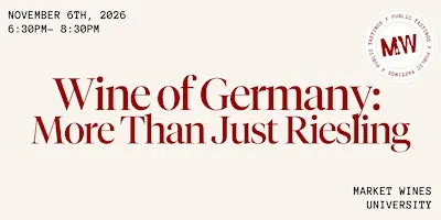 Wine of Germany: More than Just Riesling