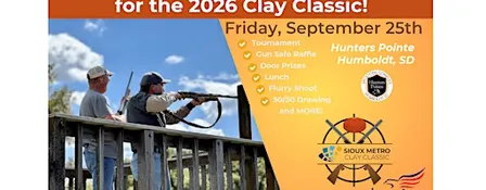2026 Sioux Metro Clay Classic: Presented by American Bank & Trust