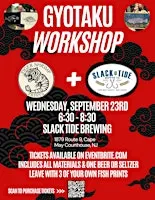 Gyotaku Workshop @ Slack Tide Brewing with TigerShrimp Prints