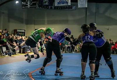 Detroit Roller Derby: D Funk vs Detroit Pistoffs