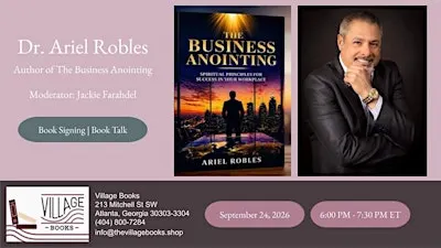 Book Signing and Author Talk with Dr. Ariel Robles