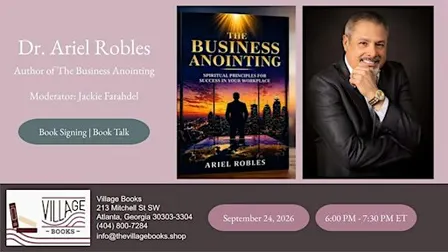 Book Signing and Author Talk with Dr. Ariel Robles
