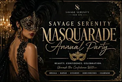Savage Serenity Med Spa Masquerade