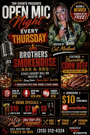 OPEN MIC COMEDY NIGHT