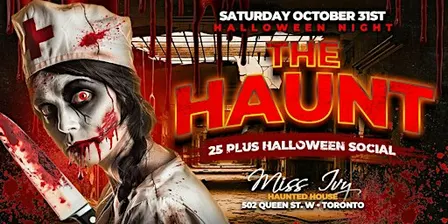 THE HAUNT HALLOWEEN SOCIAL 25+