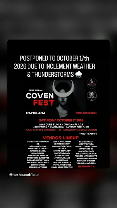 Coven Fest 2026 • Spiritually Kay & Hex Haus