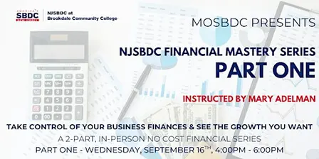 NJSBDC Financial Mastery Series - Part 1
