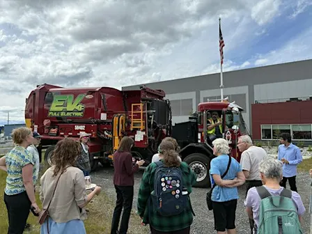 Anchorage Regional Landfill tours with Kelli Toth of SWS