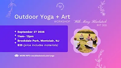 OUTDOOR YOGA + ART