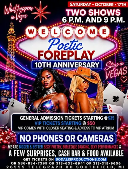 POETIC FOREPLAY 10TH ANNIVERSARY VEGAS STYLE