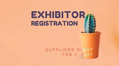 2027 Cactus IFT Supplier Night  Exhibitor Registration
